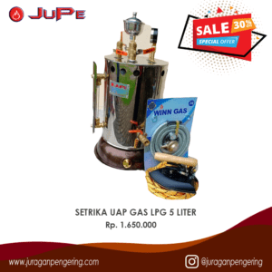Setrika uap 5 liter